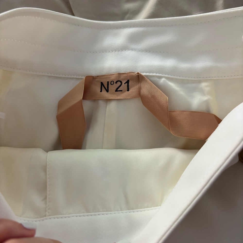 N21 white pleated skirt - Picture 5 of 6